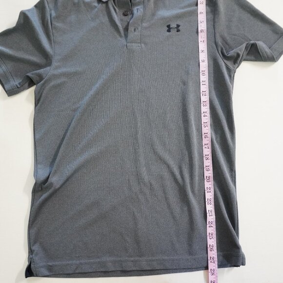 Under Armour Gray Performance Men’s Polo - Picture 6 of 8